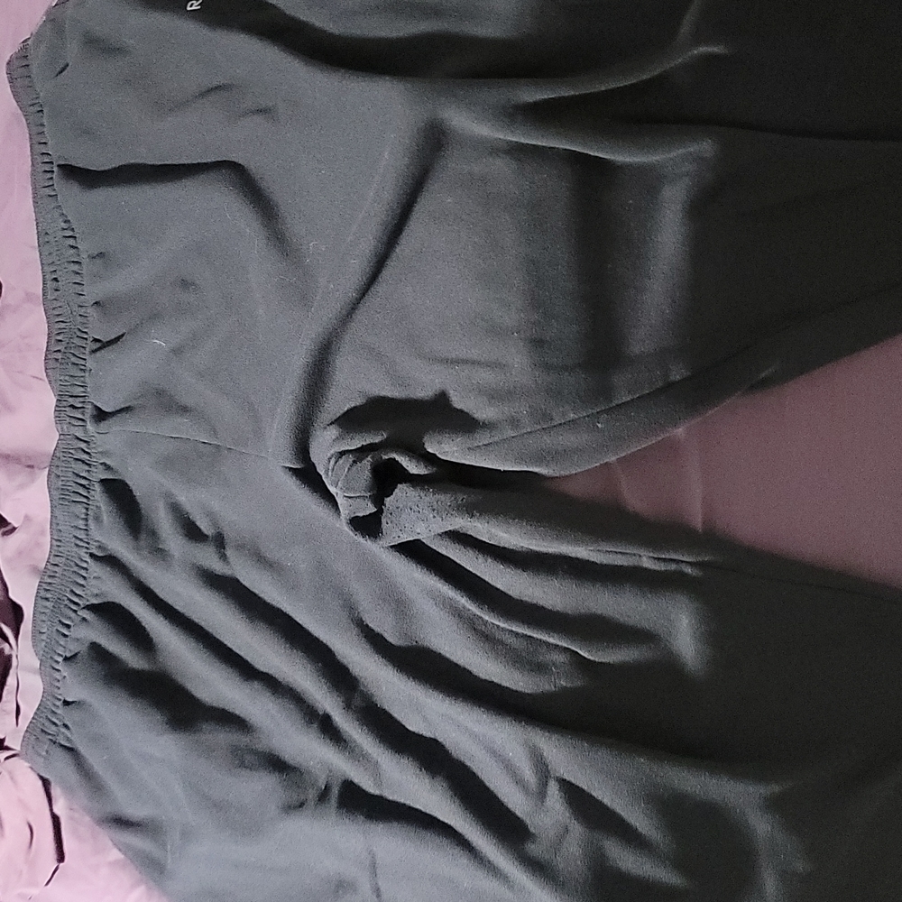 Black Reebok PlayDry Fleece Pant